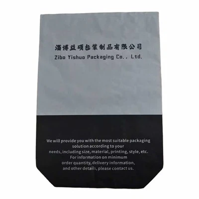 Bolsa de papel kraft multicapa con apertura por rasgado